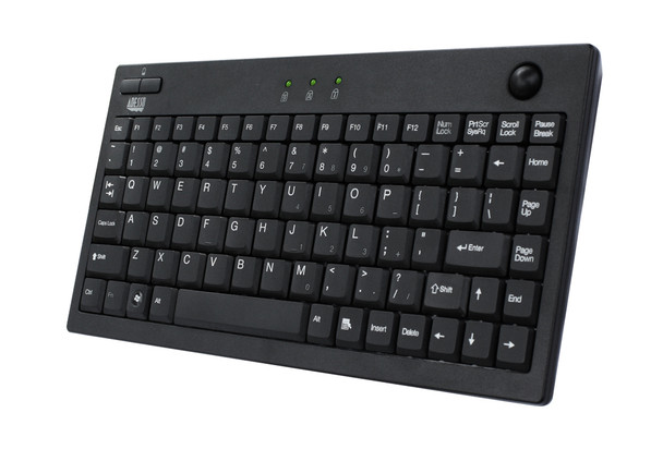 Adesso AKB-310UB keyboard USB QWERTY Black AKB-310UB