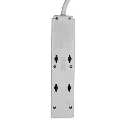 Tripp Lite Protect It! 4-Outlet Home Computer Surge Protector Strip, 4-ft Cord, 450 Joules TLP404