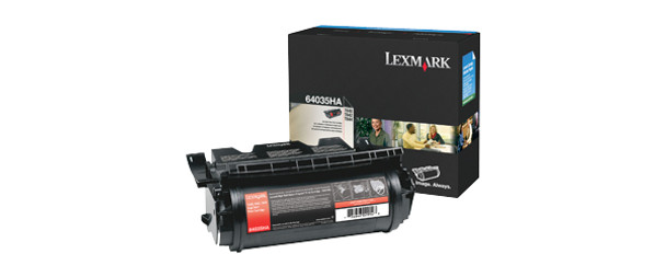 Lexmark T640, T642, T644 High Yield Print Cartridge toner cartridge Original Black 64035HA