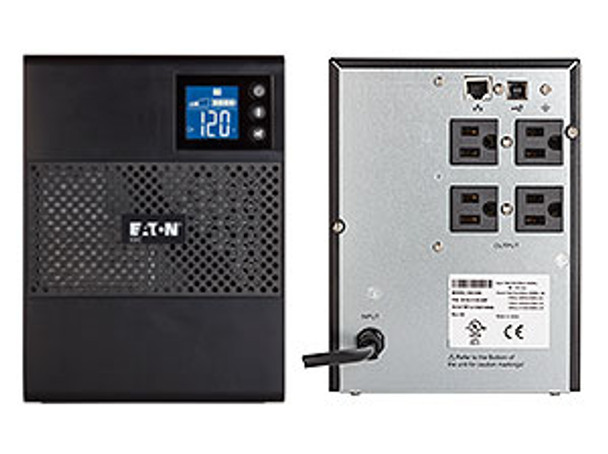 Eaton 5SC500 uninterruptible power supply (UPS) 0.5 kVA 350 W 4 AC outlet(s) 5SC500