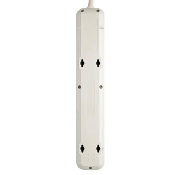Tripp Lite Protect It! 7-Outlet Surge Protector, 12-Ft. Cord, 1080 Joules, Light Gray Housing Tlp712