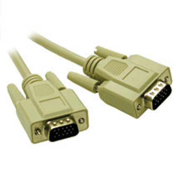 C2G Economy HD15 M/M SVGA Monitor Cable 6ft VGA cable 1.83 m VGA (D-Sub) 02635