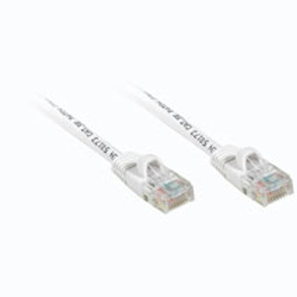 C2G 5ft Cat5E 350MHz Snagless Patch Cable White networking cable 1.5 m 19477