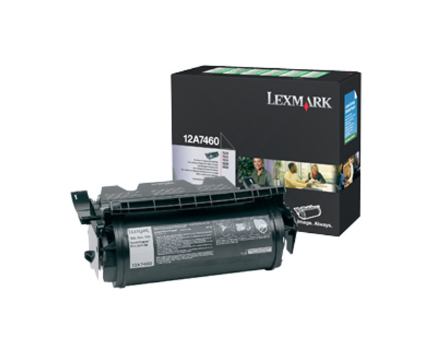 Lexmark 12A7460 Toner Cartridge 1 Pc(S) Original Black 12A7460