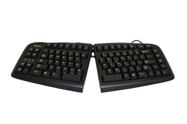 Goldtouch V2 Adjustable Ergonomic Keyboard Usb Qwerty English Black Gtn-0099