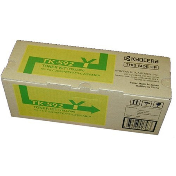 KYOCERA TK-592Y toner cartridge 1 pc(s) Original Yellow TK-592Y