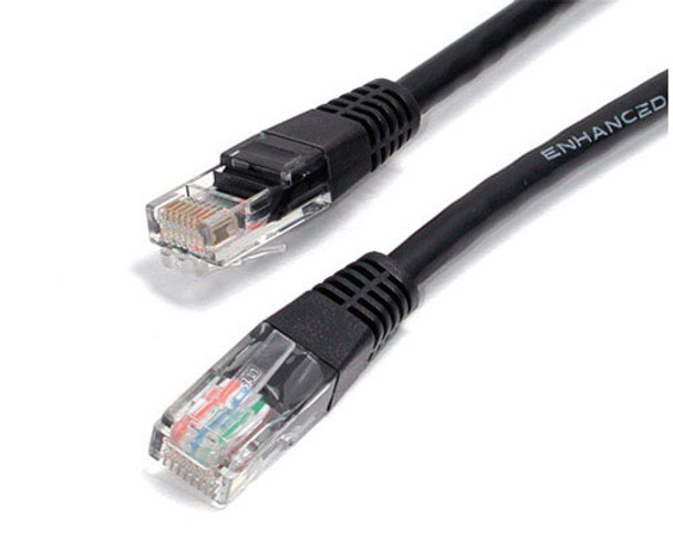 StarTech.com UTP Patch Cable networking cable Black 0.61 m M45PATCH2BK