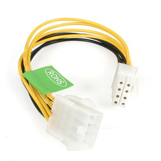 StarTech.com 8in EPS 8 Pin Power Extension Cable EPS8EXT