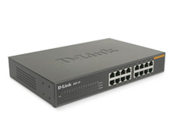 D-Link DSS-16+, 16-Port 10/100 Desktop Switch Unmanaged DSS-16+