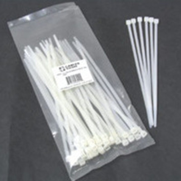 C2G 4In Cable Ties - White 100Pk Cable Tie 43032