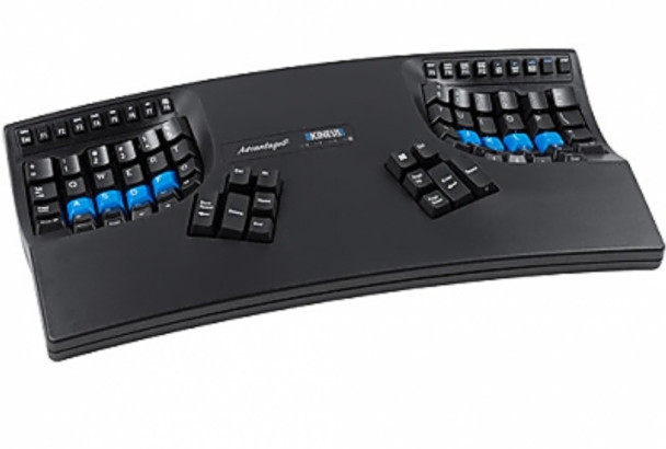 Kinesis Advantage2 keyboard USB QWERTY English Black KB600