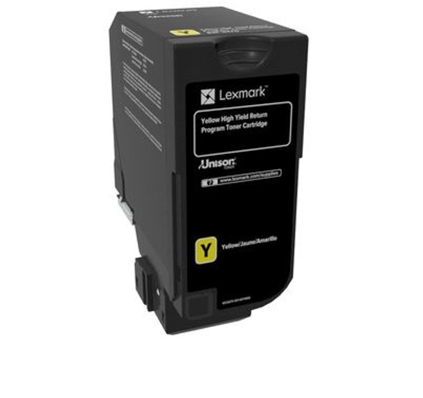 Lexmark 84C1Hy0 Toner Cartridge 1 Pc(S) Original Yellow 84C1Hy0