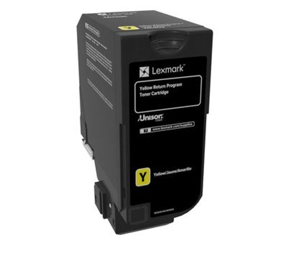 Lexmark 74C10Y0 toner cartridge 1 pc(s) Original Yellow 74C10Y0