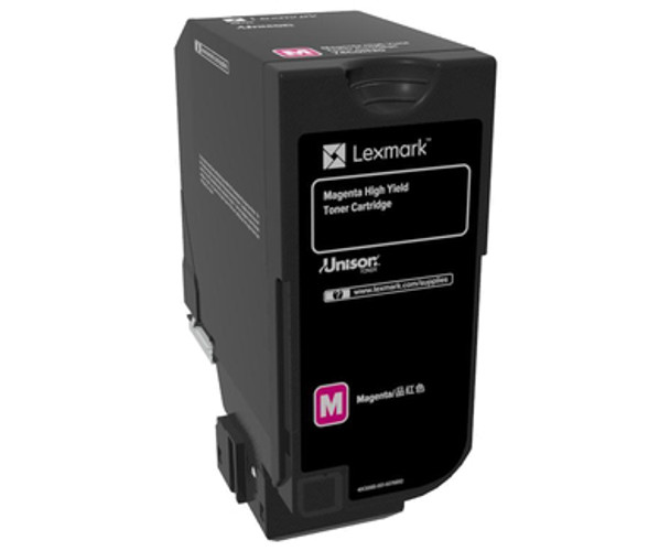 Lexmark CS725 toner cartridge 1 pc(s) Original Magenta 74C0H30