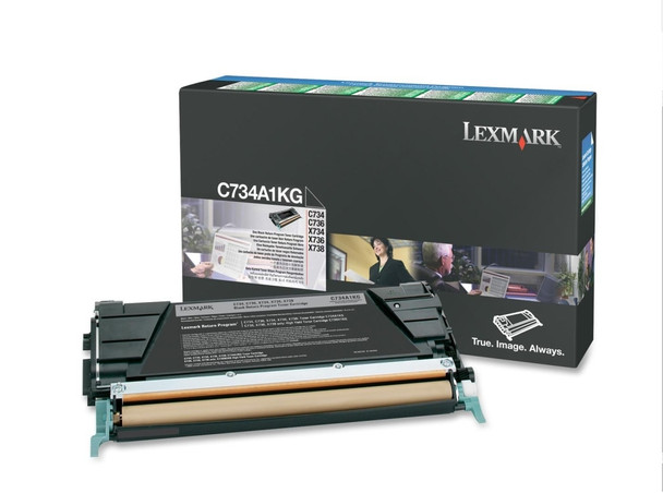 Lexmark C734A1KG toner cartridge 1 pc(s) Original Black C734A1KG