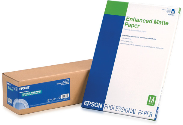 Epson Enhanced Matte Paper, 24" X 30,5 M, 189G/M² S041595