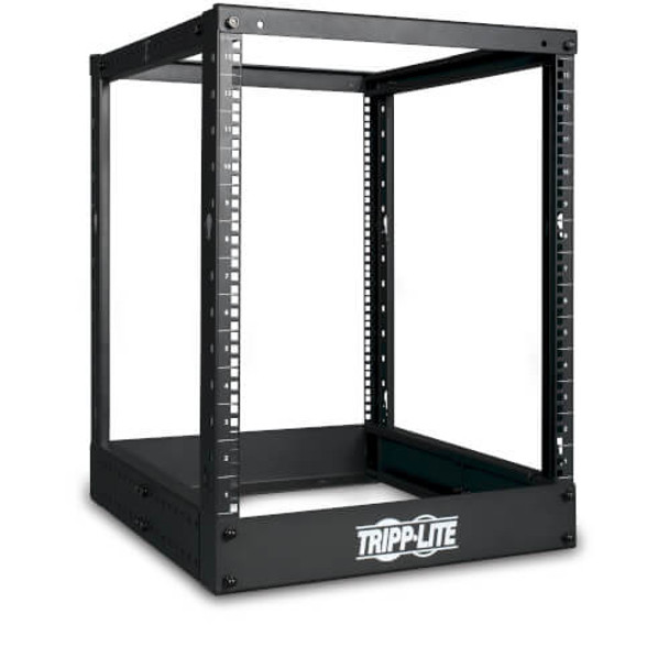 Tripp Lite 13U 4-Post Open Frame Rack Server Cabinet Square Holes 453.6 kgs Capacity SR4POST13