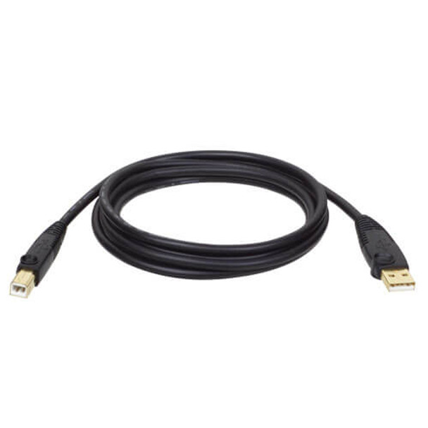 Tripp Lite USB 2.0 Hi-Speed A/B Cable (M/M), 4.57 m (15-ft.) U022-015