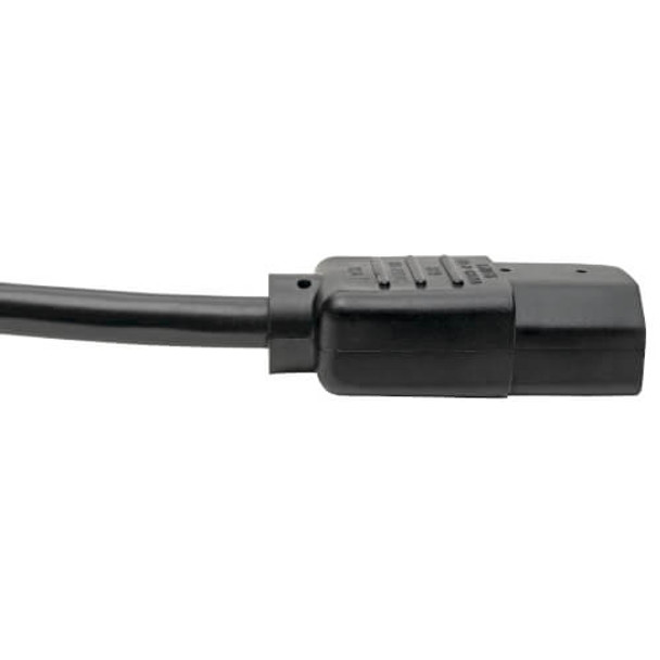 Tripp Lite Standard Computer Power Extension Cord Lead Cable, 10A, 18AWG (IEC-320-C14 to IEC-320-C13), 1.83 m P004-006