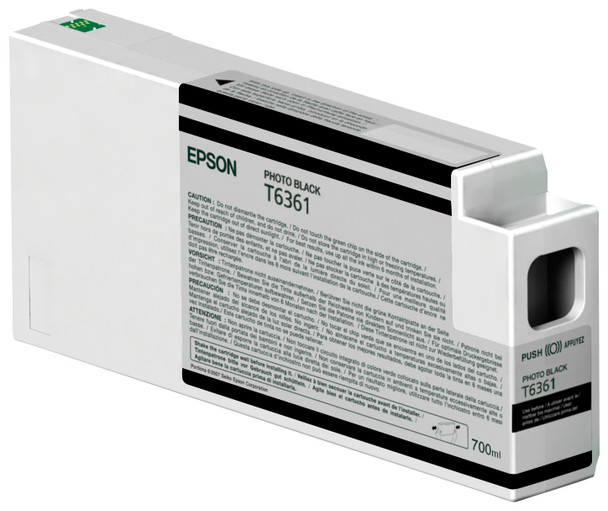 Epson Singlepack Photo Black T636100 Ultrachrome Hdr 700 Ml T636100