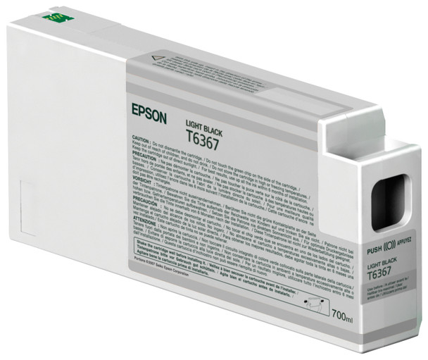Epson Singlepack Light Black T636700 UltraChrome HDR 700 ml T636700