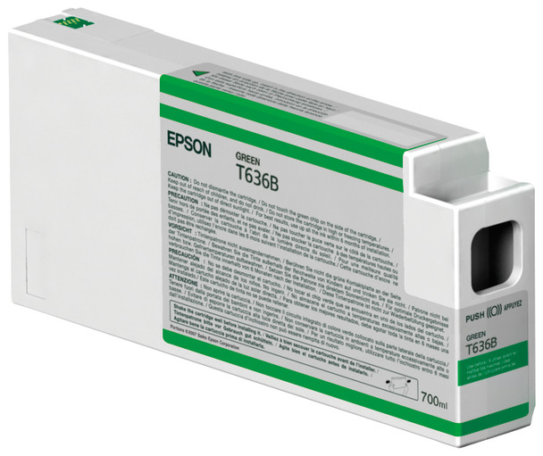 Epson Singlepack Green T636B00 UltraChrome HDR 700 ml T636B00