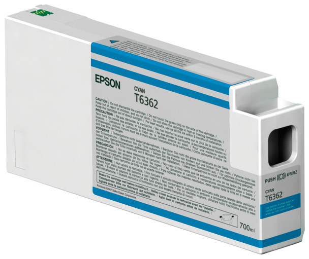 Epson Singlepack Cyan T636200 UltraChrome HDR 700 ml T636200