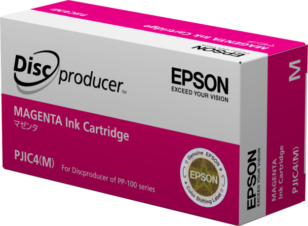Epson Discproducer Ink Cartridge, Magenta (Moq=10) C13S020450