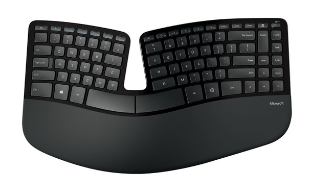 Microsoft Sculpt Ergonomic Desktop keyboard RF Wireless Black L5V-00002 885370598728