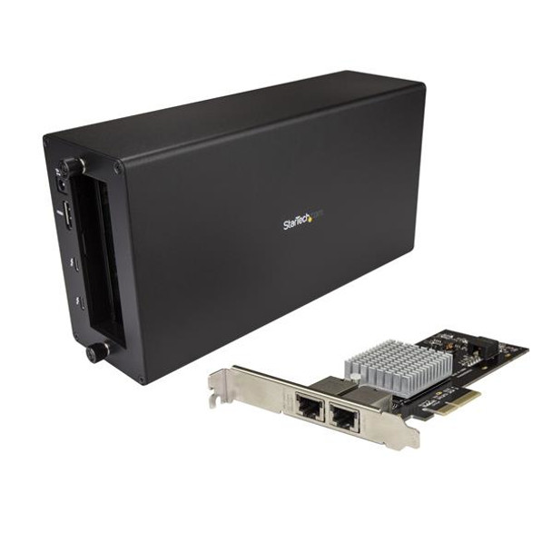 StarTech.com Thunderbolt 3 to 2-port 10GbE NIC Chassis 6057701