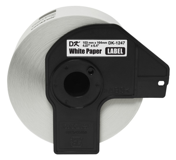 Brother DK-1247 printer label White Self-adhesive printer label 6699078