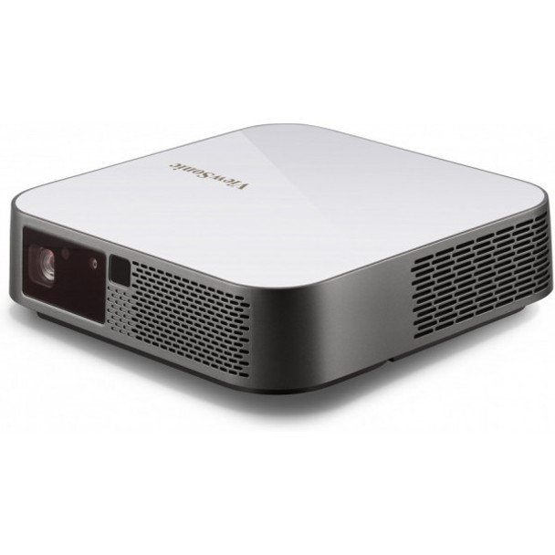 Viewsonic M2E Data Projector Standard Throw Projector 400 Ansi Lumens Led 1080P (1920X1080) 3D Grey, White 766907008456 M2E