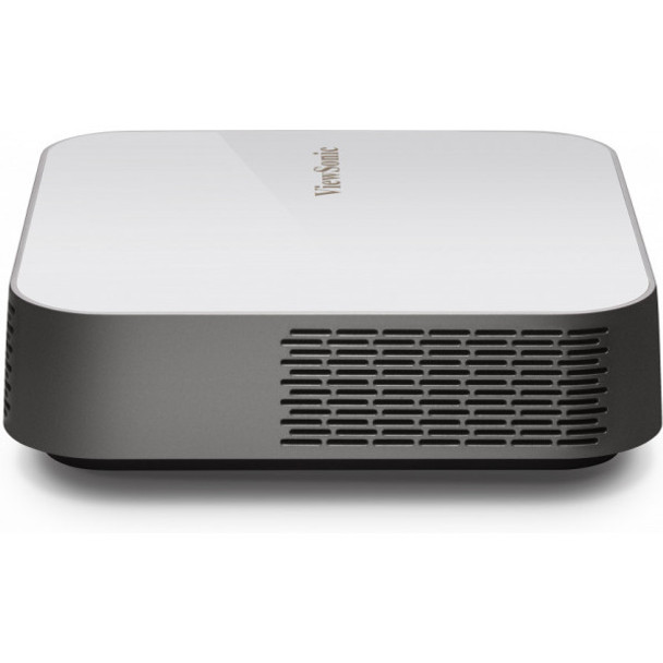 Viewsonic M2E Data Projector Standard Throw Projector 400 Ansi Lumens Led 1080P (1920X1080) 3D Grey, White 766907008456 M2E