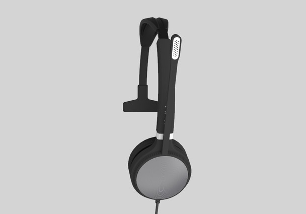 Yealink UH36 Mono Headset Head-band 3.5 mm connector USB Type-A Black, Silver 6938818305618 UH36MONO