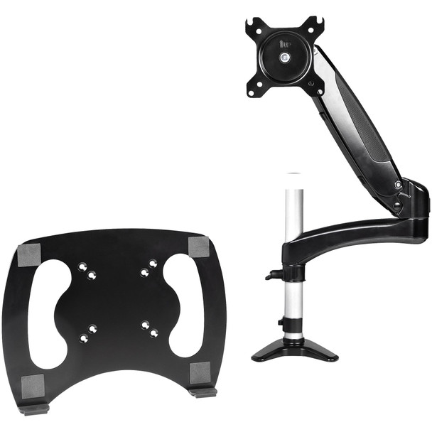 StarTech.com Desk Mount Laptop Arm - Full Motion Articulating Arm for Laptop or Single 34" Monitor - VESA Mount Laptop Tray Bracket - Ergonomic Adjustable Notebook Stand - Desk-Clamp 065030892544 ARMUNONB1