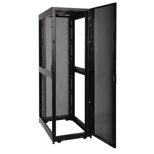 Tripp Lite 45U Rack Enclosure Server Cabinet 32 in. Depth with Doors & Sides 1360.8 kgs Capacity 037332174895 SR45UBSD