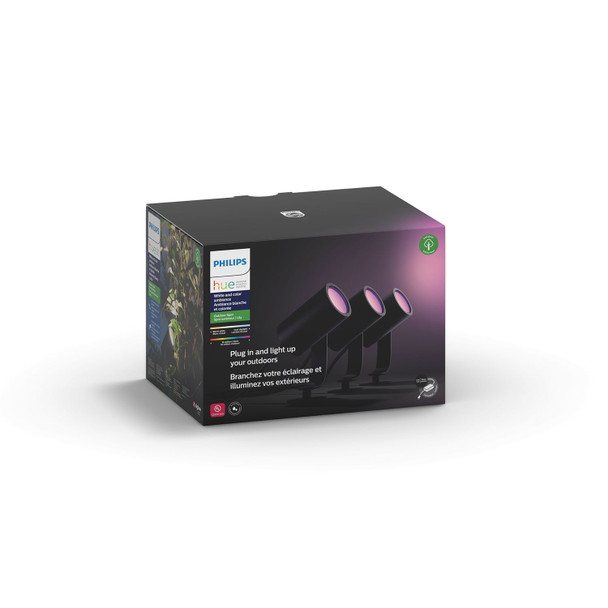 Philips Hue White and colour ambience 1741630V7 Smart panel 8 W Black 046677802066 1746730V7