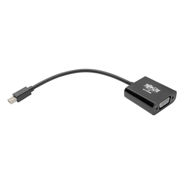 Tripp Lite Keyspan Mini DisplayPort to Active VGA Adapter, Video Converter, DP1.2, (M/F), Black, 6-in. (15.24 cm) 037332210593 P137-06N-VGAV2B