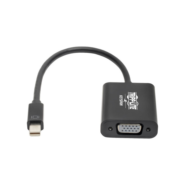 Tripp Lite Keyspan Mini DisplayPort to Active VGA Adapter, Video Converter, DP1.2, (M/F), Black, 6-in. (15.24 cm) 037332210593 P137-06N-VGAV2B