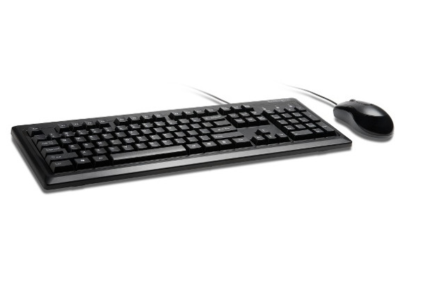 Kensington KM K33997WW K72436AM Optical Wired Keyboard&MC f Life Desktop Set