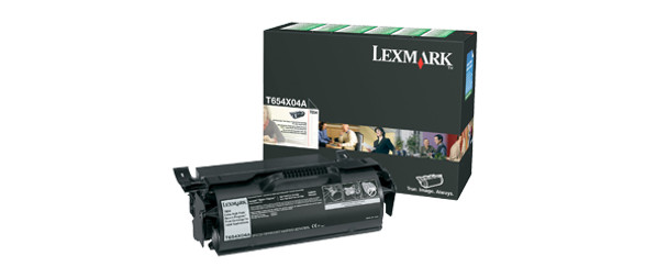 Lexmark T654, T656 Extra High Yield Return Program Print Cartridge for Label Applications ink cartridge Original 734646090728 T654X04A
