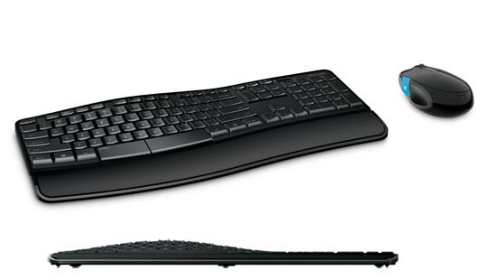 Microsoft Sculpt Comfort Desktop Keyboard Usb Qwerty Black 885370595918 L3V-00003