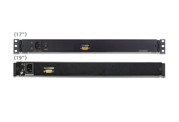 ATEN CL1000N KVM switch Rack mounting Black CL1000N 672792402111