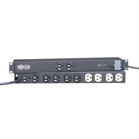 Tripp Lite IBAR12/20ULTRA Isobar Surge Suppressor Black 12 AC outlet(s) 120 V 4.6 m 037332099235 ISOBAR12/20 UL