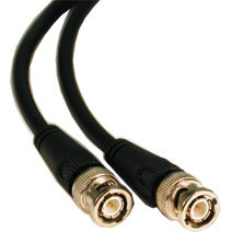 C2G 75 ohm BNC Cable 3ft coaxial cable RG-59/U cable 0.91 m Black 757120400257 40025