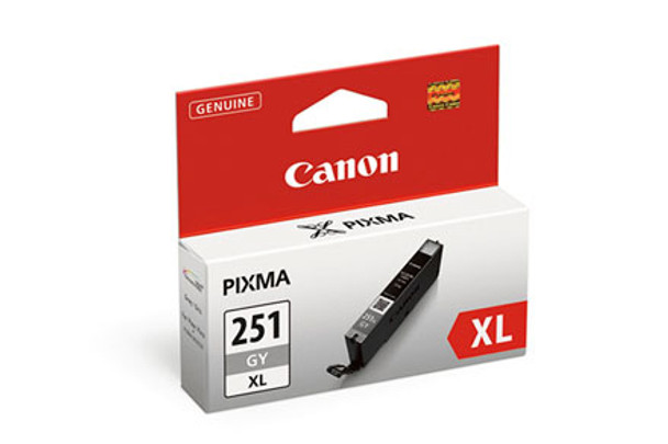 Canon Cli-251Gy Xl Ink Cartridge 1 Pc(S) Original High (Xl) Yield Grey 013803151541 6452B001