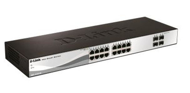 D-Link DGS-1210-20 network switch Managed L2 1U Black 790069373213 DGS-1210-20