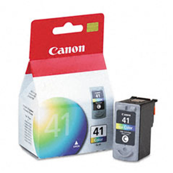 Canon Cl-41 Color Color Ink Tank Ink Cartridge Original 013803051278 0617B002