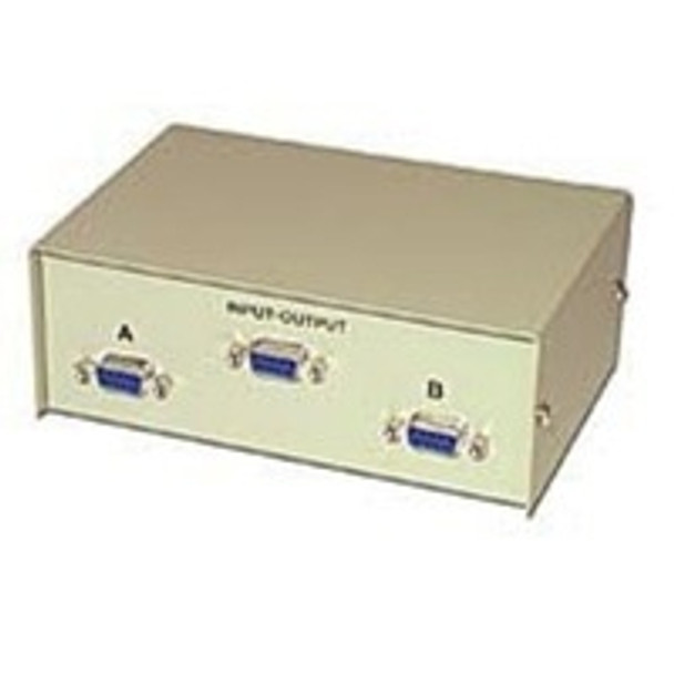 C2G 2-1 Hd15 Vga Manual Switch Box Kvm Switch White 757120033646 03364