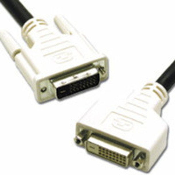 C2G 3m DVI-D M/F Dual Link Digital Video Extension Cable DVI cable Black 757120269519 26951